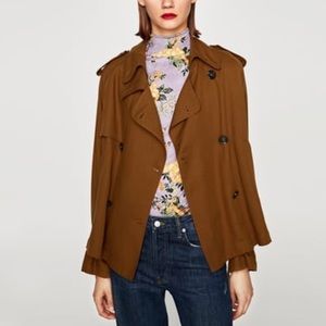 Zara Half Trench Coat